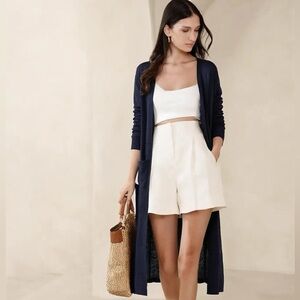 Banana Republic Blue Jacket Stylish and Versatile